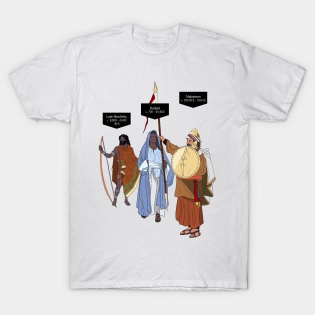 Ancient Arabia T-Shirt by NikSwiftDraws